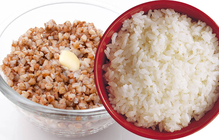 Можно ли рисовую. Рис и гречка. Гречка или рис. Крупы гречка рис. Рисовая гречка.